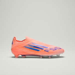 F50 Elite Coral Blaze Pack Laceless FG